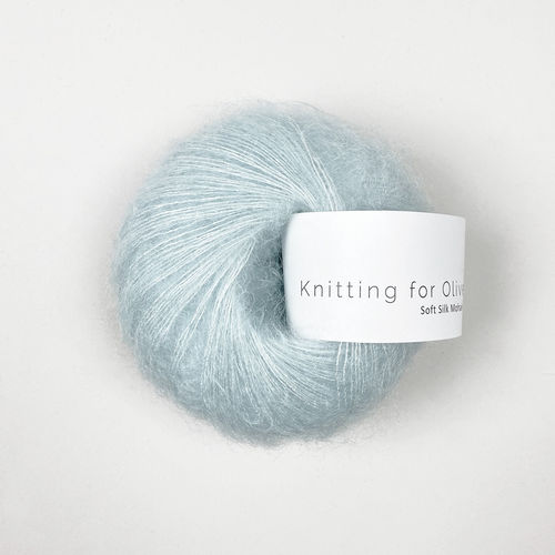 KNITTING FOR OLIVE – SOFT SILK MOHAIR // Ice Blue