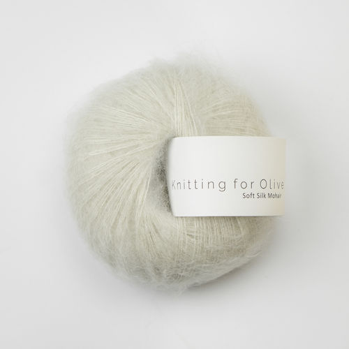 KNITTING FOR OLIVE – SOFT SILK MOHAIR // Fløde / Cream