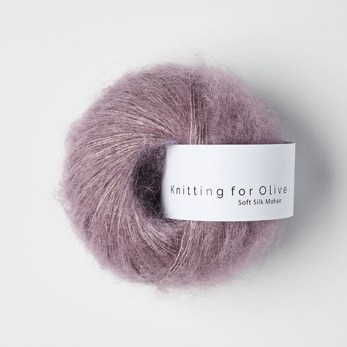 KNITTING FOR OLIVE – SOFT SILK MOHAIR // Artiskoklilla / Artichoke Purple