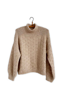 Texture Sweater aus Eco Baby und Silk Mohair // Helga Isager