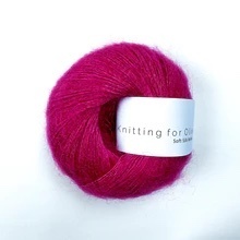 KNITTING FOR OLIVE – SOFT SILK MOHAIR // Bellispink / Pink Daisies