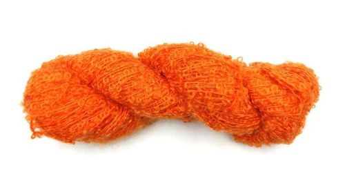 Mohair by Canard Bouclé Garn #1027 Orange